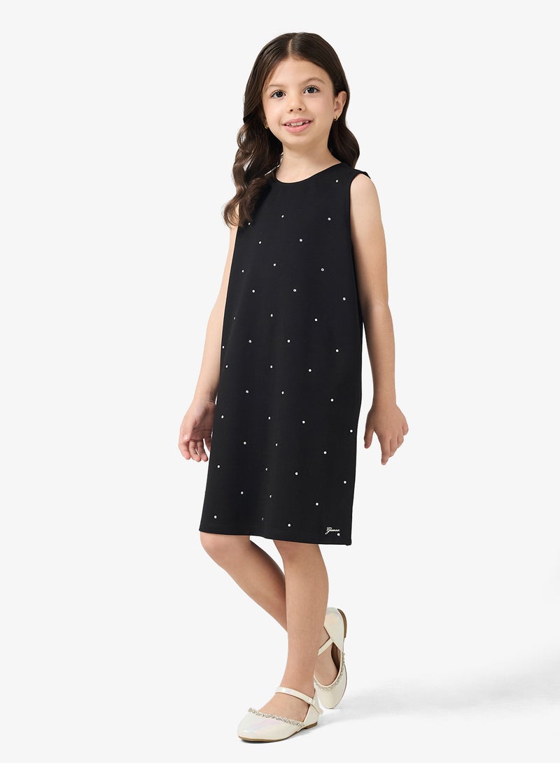 GUESS Kids Punto Milano Rhines Dress - Image 1